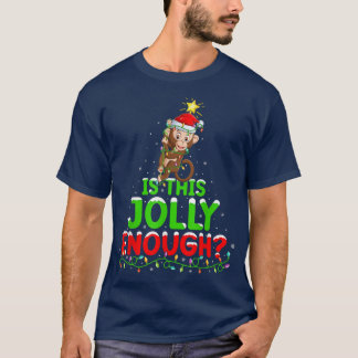 クリスマス照明は十分なすてきボノボクリスマ Tシャツ