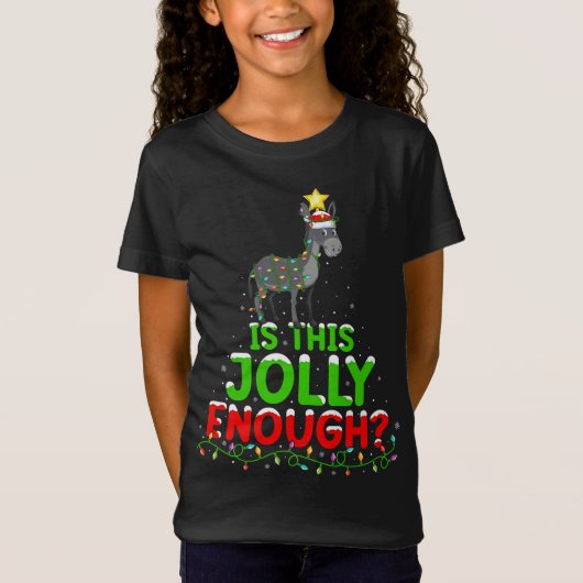クリスマス照明は十分なすてきマールクリスマス Tシャツ (正面)