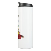 クリスマス照明サンタハットドイツシェパードドッグキリスト タンブラー (回転右)