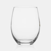 クリスマス照明サンタハットバスセットハウンドドッグクリスマス ステムなしワイングラス (右)