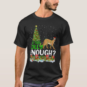 クリスマス照明ツリーすてきは十分Cougar Chr Tシャツ