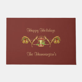 クリスマス照明 ドアマット