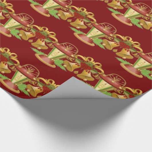 クリスマス照明 ラッピングペーパー (角)