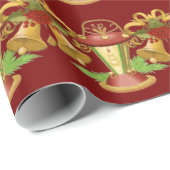 クリスマス照明 ラッピングペーパー (ロールコーナー)