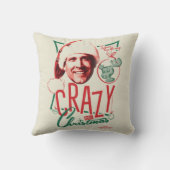 クリスマス熱狂するの休暇 クッション (裏面)