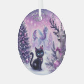 クリスマス版ガラスオーナメント ガラスオーナメント (正面左)