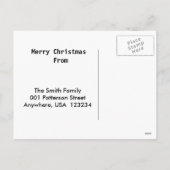 クリスマス牛はがき シーズンポストカード (裏面)