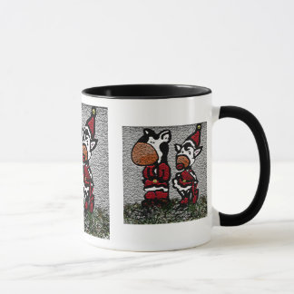 クリスマス牛 マグカップ