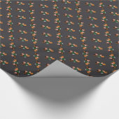 クリスマス牛 ラッピングペーパー (角)