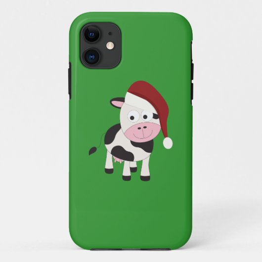 クリスマス牛 Case-Mate iPhoneケース (裏面)