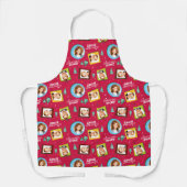 クリスマス物語 |家族の写真パターン エプロン (正面)