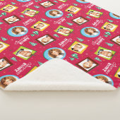 クリスマス物語 |家族の写真パターン シェルパブランケット (3/4)