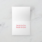 クリスマス特別ツインズカード カード (内部)