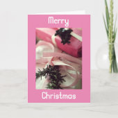 クリスマス特別時特別の人々 シーズンカード (正面)