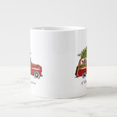 クリスマス特産マグカップ ジャンボコーヒーマグカップ (正面)