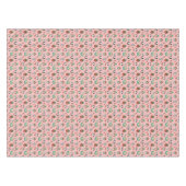 クリスマス犬のホリデーアクセサリーパターン テーブルクロス (正面(横))