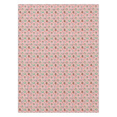 クリスマス犬のホリデーアクセサリーパターン テーブルクロス (正面)