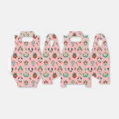 クリスマス犬のホリデーアクセサリーパターン フェイバーボックス (折り畳みなし)