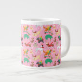 クリスマス犬の服装 ジャンボコーヒーマグカップ (正面右)