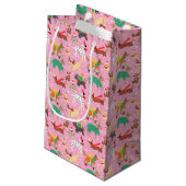 クリスマス犬の服装 スモールペーパーバッグ (裏面アングル)