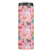 クリスマス犬の服装 タンブラー (裏面)