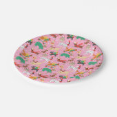 クリスマス犬の服装 ペーパープレート (アングル)