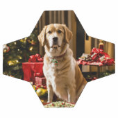 クリスマス犬サッカーボール サッカーボール (フラット)