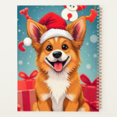 🎁クリスマス犬サンタ帽子プランナーギフト✨ プランナー手帳 (裏面)