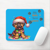 クリスマス犬マウスパッド マウスパッド (マウス)