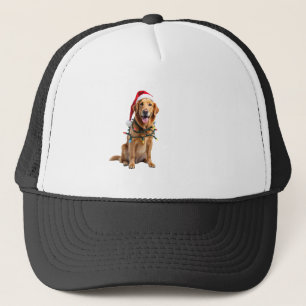 クリスマス犬服、クリスマス ゴールデンレトリバー パジャマ キャップ