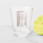 クリスマス犬 ショットグラス (裏面)