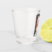 クリスマス犬 ショットグラス (左)