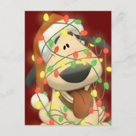 クリスマス犬 シーズンポストカード