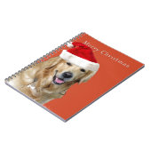 クリスマス犬 ノートブック (左側)