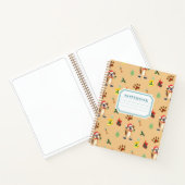 クリスマス犬 ノートブック (内部)