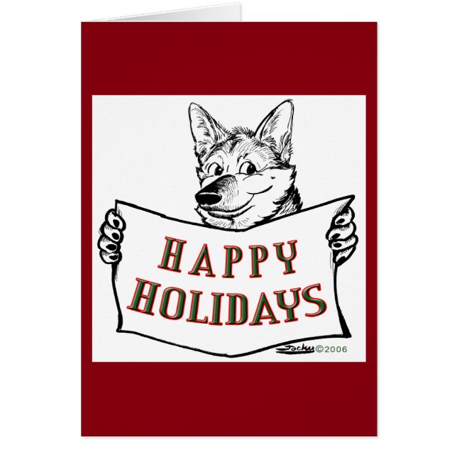 クリスマス犬：ハッピーホリデー！ (正面)