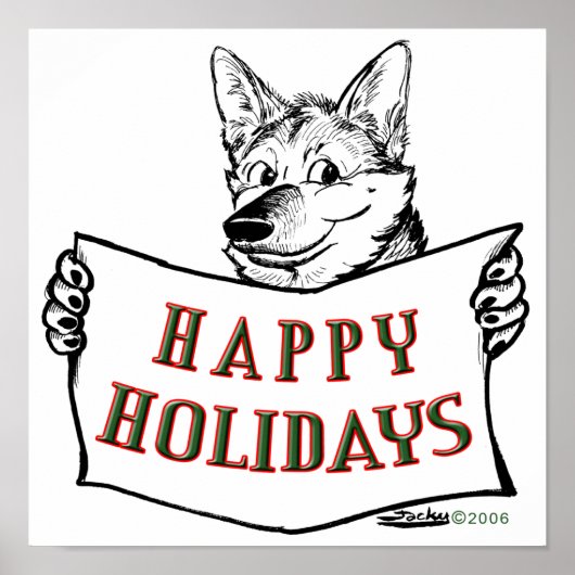 クリスマス犬:ハッピーホリデー! ポスター (正面)
