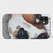 クリスマス犬 Case-Mate iPhoneケース (裏面(横))