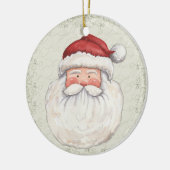 クリスマス独占的サンタ – SRF セラミックオーナメント (左)