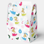 クリスマス猫が寝ている フェイバーボックス (オープン)