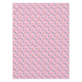 クリスマス猫と木のホリデーパターン テーブルクロス (正面)