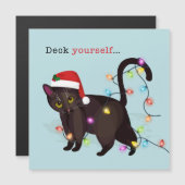 クリスマス猫のために自分でデッキ (正面/裏面)