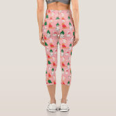 クリスマス猫のフェスティバル衣装パターン カプリレギンス (裏面)