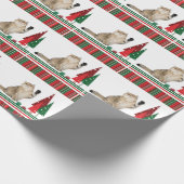 クリスマス猫の包装紙 ラッピングペーパー (角)