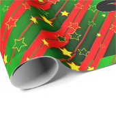 クリスマス猫の包装紙 ラッピングペーパー (ロールコーナー)