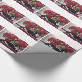 クリスマス猫の包装紙 ラッピングペーパー (角)