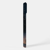 クリスマス猫カップルiPhoneケース15 Plus iPhoneケース (右側面)