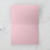 クリスマス猫グリーティングカード カード (内部)