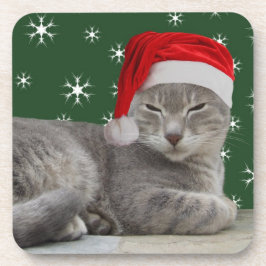 クリスマス猫コースター コースター