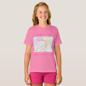 クリスマス猫ティリー Tシャツ (正面フル)
